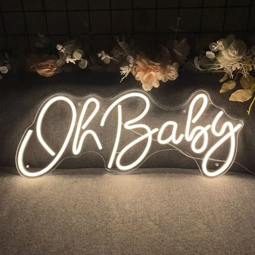 Scritta LED Oh Baby