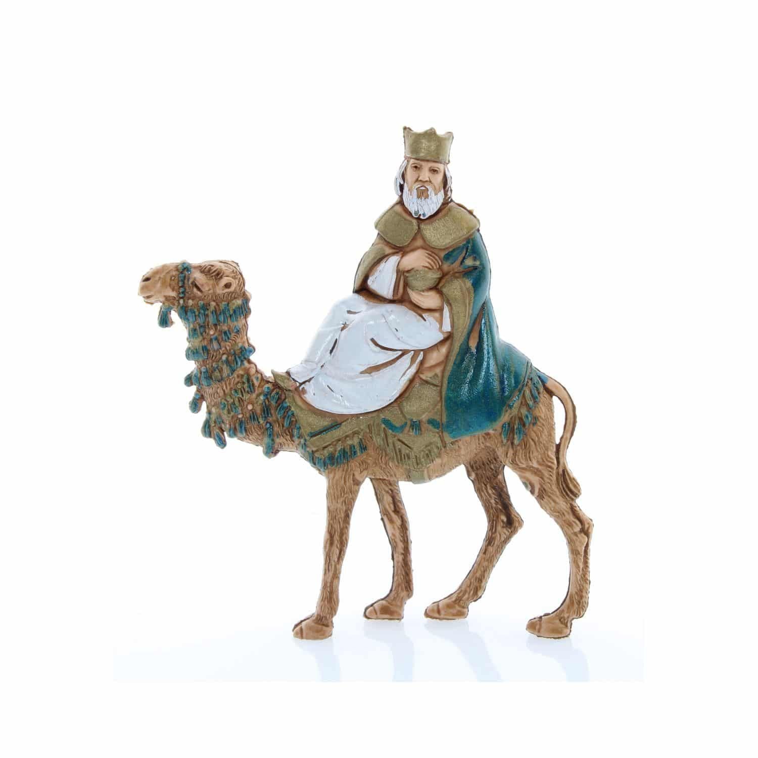 Set Re Magi sul dorso del cammello serie 6 cm Landi Moranduzzo