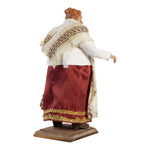 Statuina in terracotta vestita a mano Bella 'mbriana cm 30