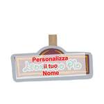Sactolina portaconfetti personalizzata con mollettina