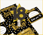 Scatola regalo Skatush Golde Age 18° compleanno