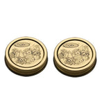 Tappi capsule per conderve casalinghe diametro 70 mm 2 pz