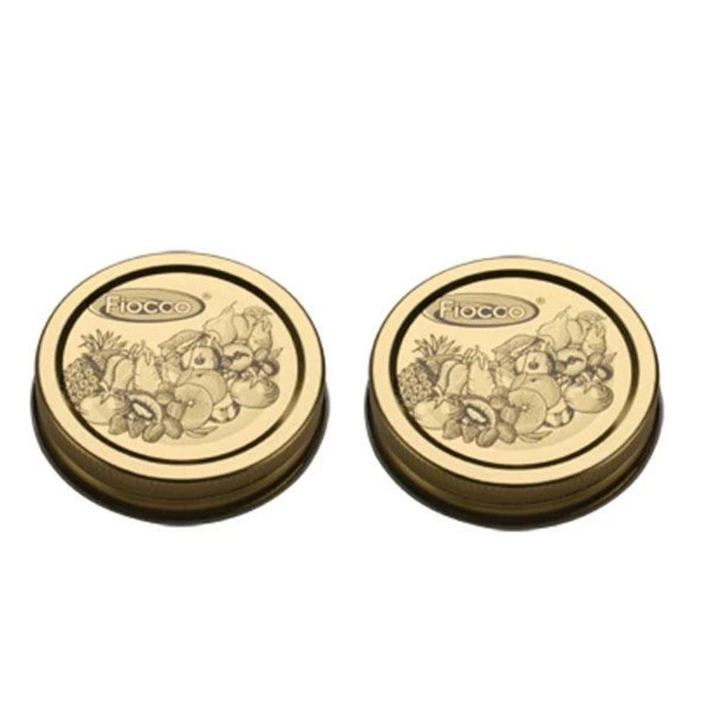Tappi capsule per conderve casalinghe diametro 70 mm 2 pz