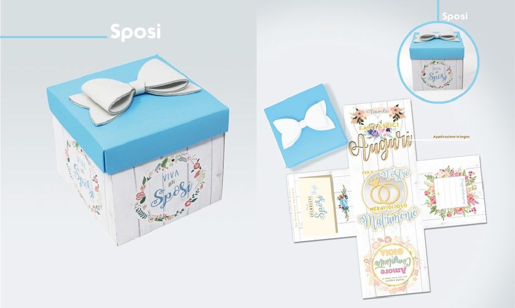 Scatola regalo Skatush sposi