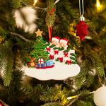 Scalinata e albero di natale in 2
