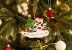 Scalinata e albero di natale in 2