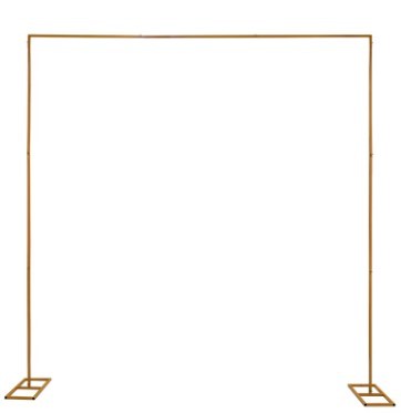 Struttura rettangolare  oro 200x180