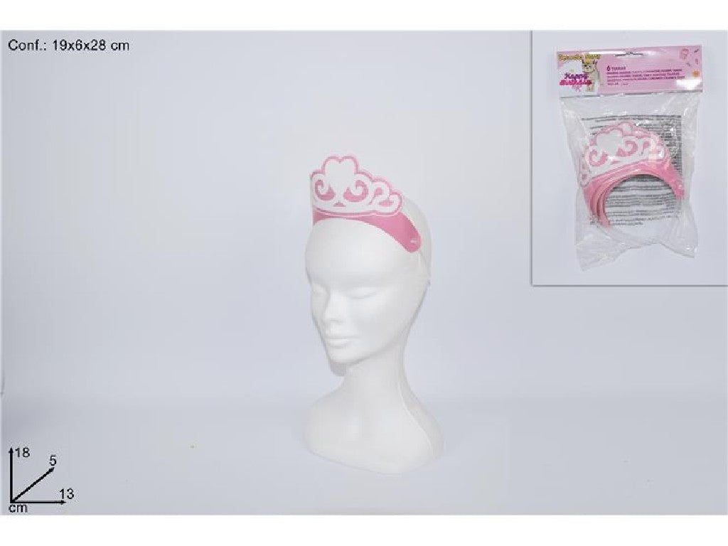 Coroncina trendy Principesse 6Pz