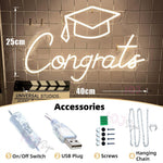 Scritta LED Scritta LED laurea Bianco Caldo Bianco Caldo