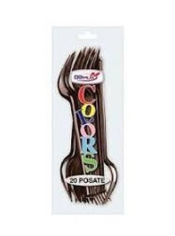 FORCHETTE   20PZ  CHOCOLATE