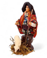 UOMO CON PECORA CM12