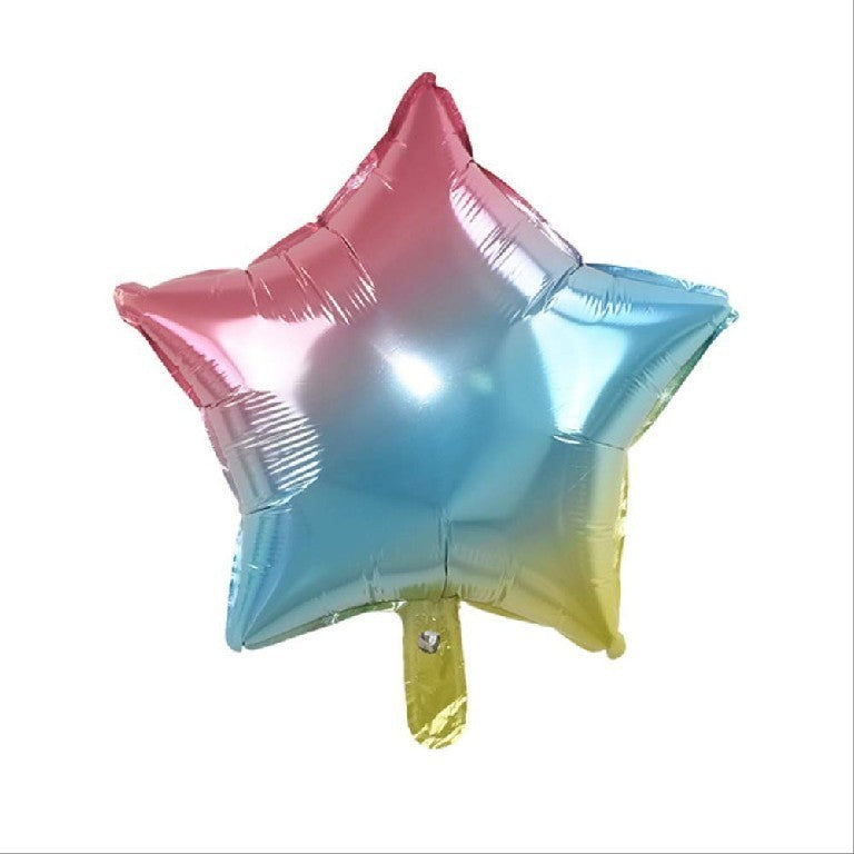 Palloncino Stella Arcobaleno 18" 45cm