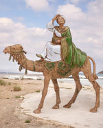 statuette Tre Re magi a cammello serie cm 8 Landi