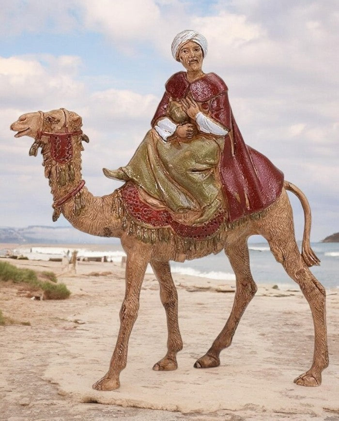 statuette Tre Re magi a cammello serie cm 8 Landi