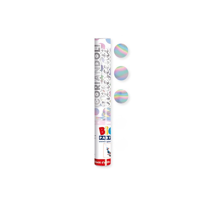 Cannone sparacoriandoli Iridescenti 30 cm