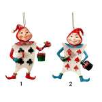 Pendente per Albero 1Pz Carte Alice Nel Paese delle Meraviglie 10cm