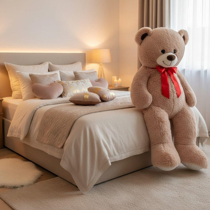 Peluche Orso 180 cm Beige
