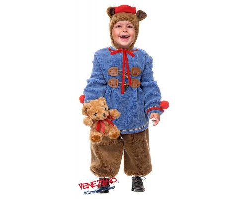 Vestito costume di carnevale Piccolo orsetto da 3 a 24 mesi