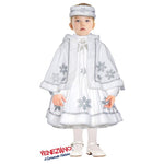 Costume di Carnevale Principessa Fiocco di Neve bambina 3-24 mesi