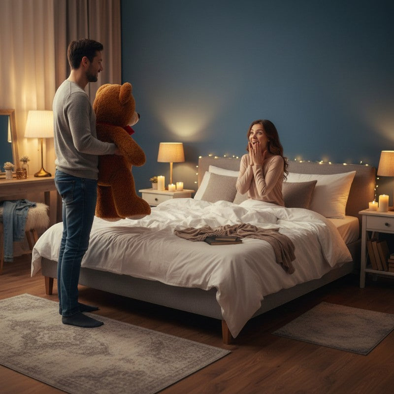 Peluche Orso 132 cm Caramello