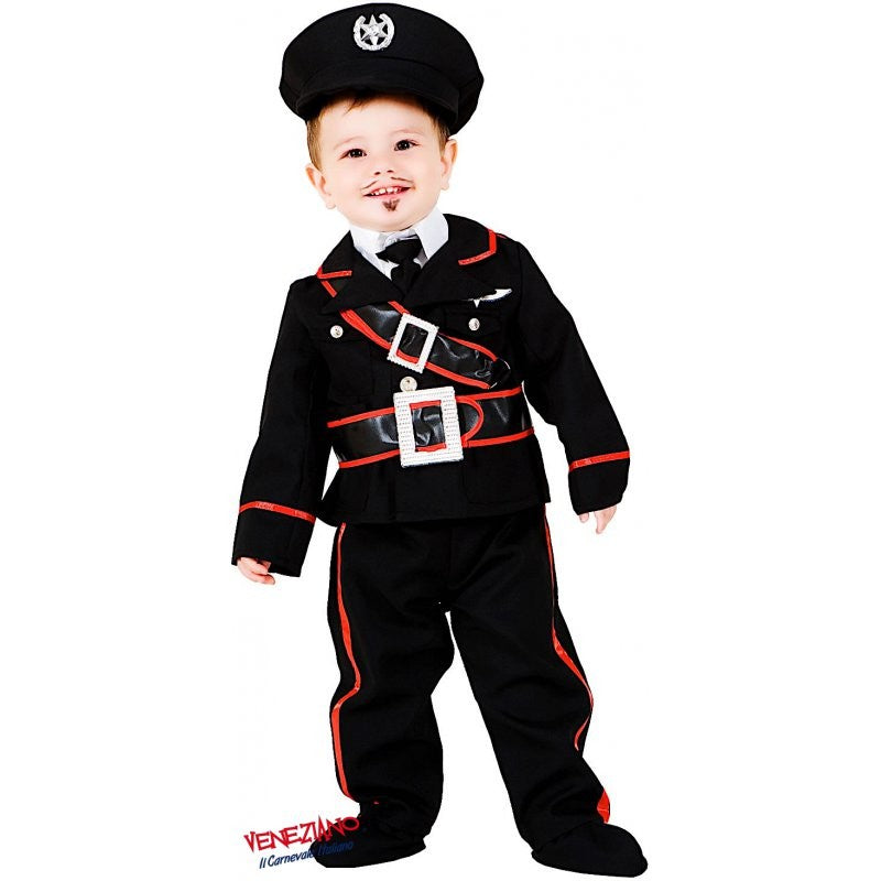 Csotume vestito di carnevale Piccolo Carabiniere da 0 a 3 anni