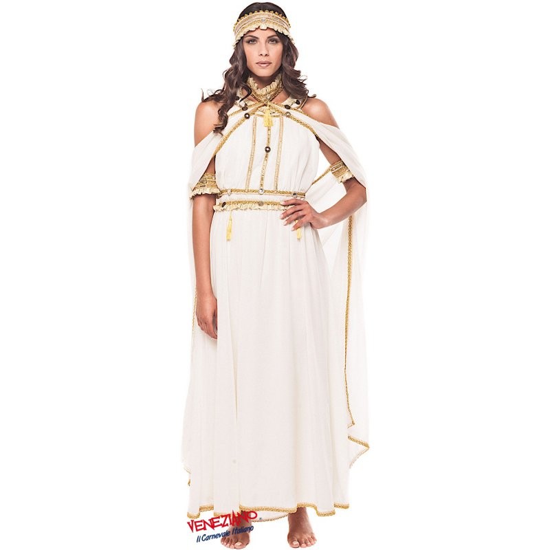 Costume vestito di carnevale Dea Prestige da S a XL