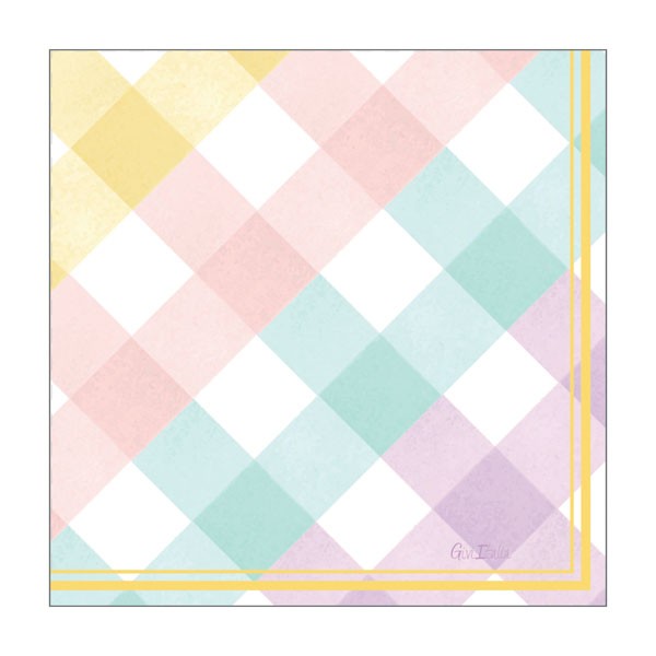 Tovaglioli carta 33x33cm Easter 16pz