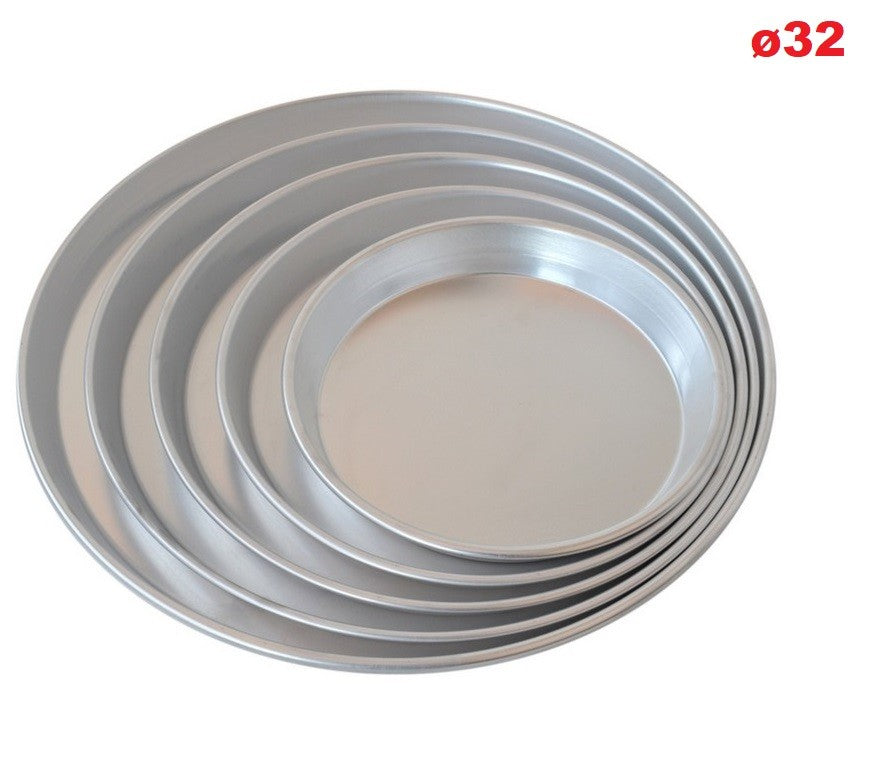 Stampo ruoto tortiera conica alluminio per pastiera crostata migliaccio ø32 cm