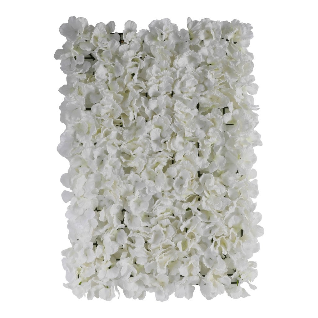 Pannello floreale bianco 60x40 cm per eventi e decor | Arpimex |