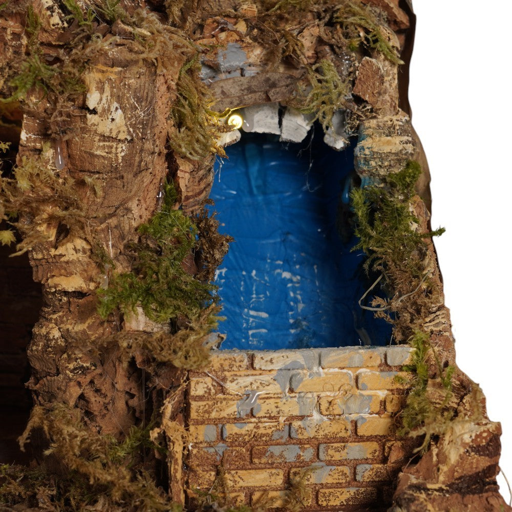 Presepe con cascata 60x42x50