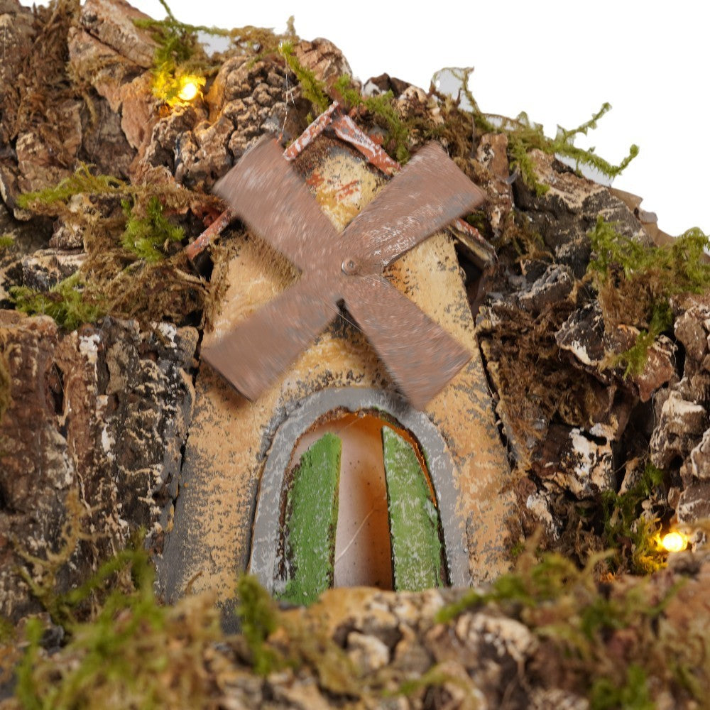 Presepe Napoletano per pastori 10 cm 62x55x65