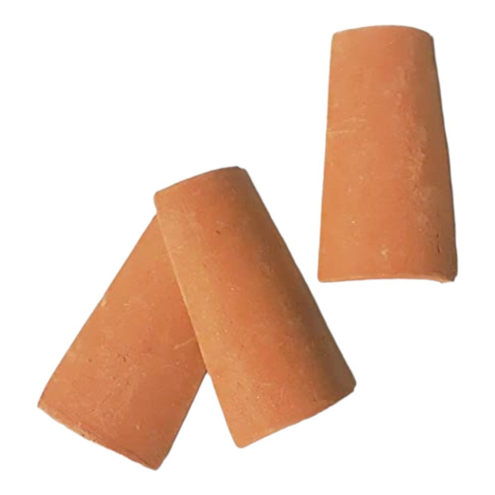 Tegole medie in terracotta 20x30 mm per tetto presepe confezione 23 Pz