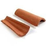 Tegole medie in terracotta 20x30 mm per tetto presepe confezione 23 Pz