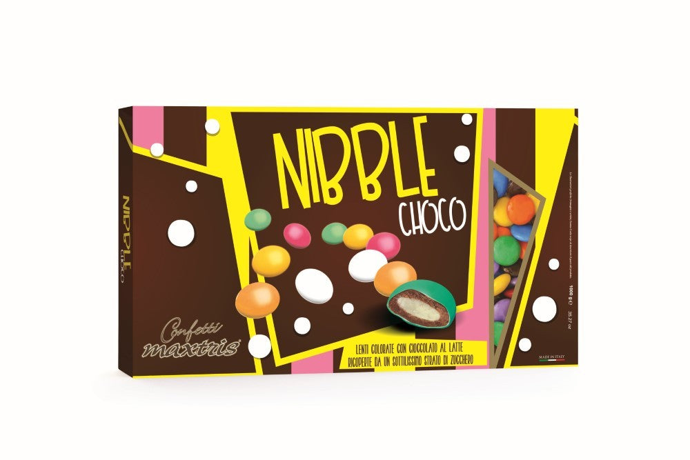Confetti Maxtris al cioccolato Choco Nibble Colorati confezione 1Kg