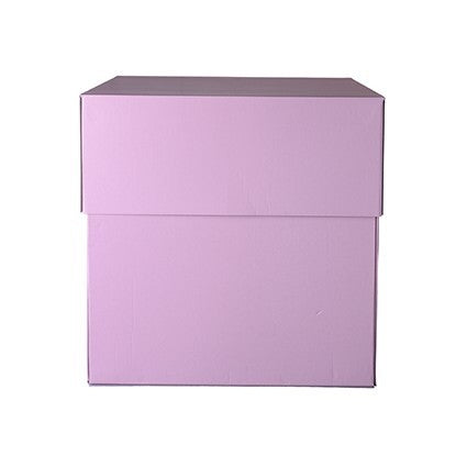 Scatola regalo a sorpresa Box Surprise per palloncini 50x50x50 cm Rosa
