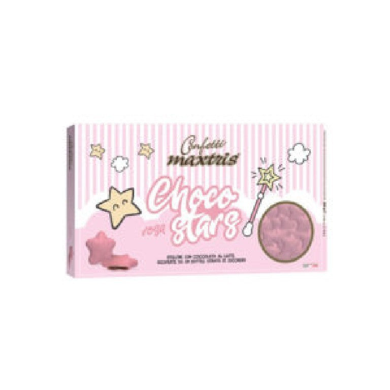 Confetti Stelline rosa choco stars 500gr senza glutine Maxtris