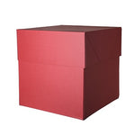 Scatola regalo a sorpresa Box Surprise per palloncini 50x50x50 cm Rossa