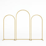 Tris vele ad arco light color oro