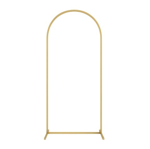 Tris vele ad arco light color oro