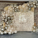 Shimmer Wall champagne opaco 24 pezzi  30x30