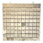 Shimmer Wall champagne opaco 24 pezzi  30x30