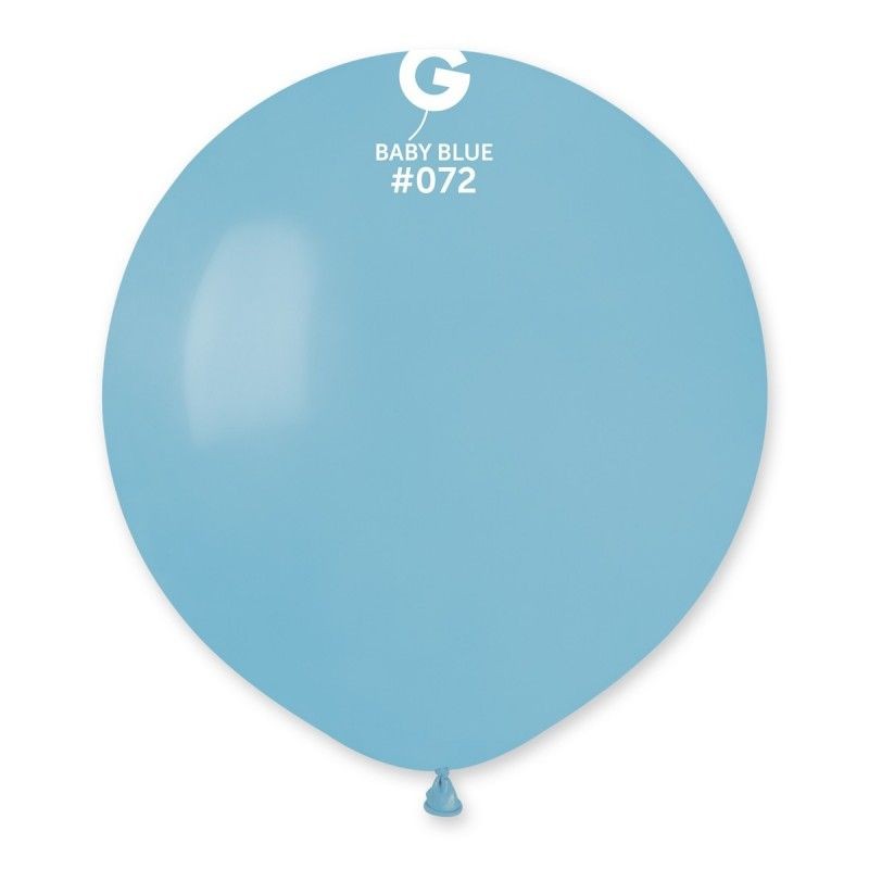 50 pz Palloncini mini mongolfiera 16 pollici 40 cm Pastello Celeste Baby  072