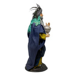 Pastore statuina Re Magio Bianco 18 cm di terracota vestito