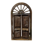 Portone in legno 24x44x10 per statue da 22 - 25 cm