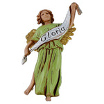 Pastori Statuina Angelo Gloria 10 cm per presepe Landi Moranduzzo