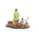 Pastori Statuina Gruppo scena domestica cm 10 per presepe Landi Moranduzzo