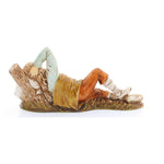 Statuina pastore Dormiente 10cm di plastica Stile 700 Moranduzzo per presepe