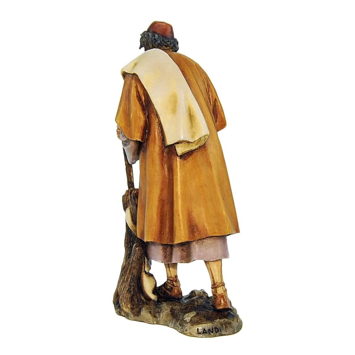Pastore statuina Landi Moranduzzo San Giuseppe cm 15 per presepe