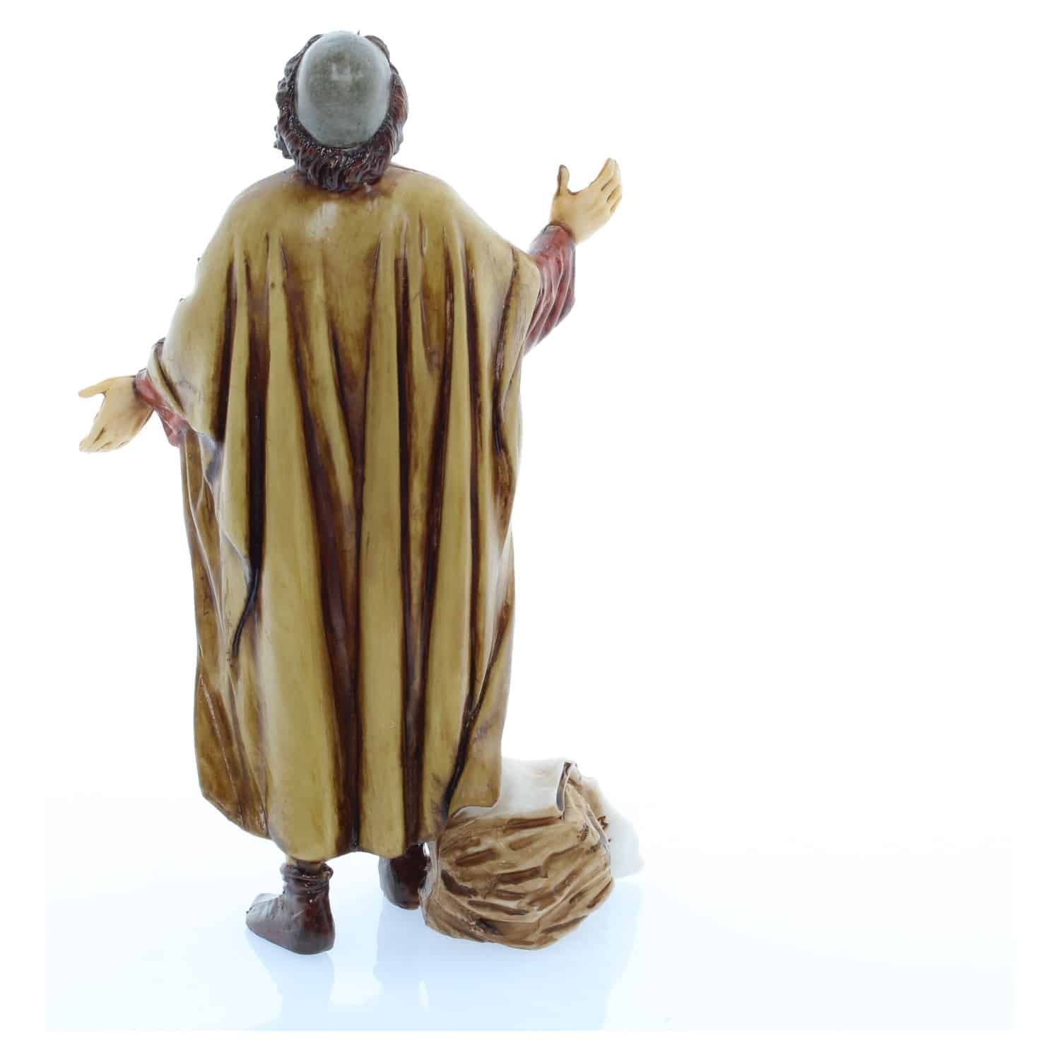 Pastore statuina Moranduzzo Meravigliato 13 cm per presepe