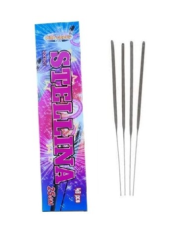 Stelline magiche 25cm stelle filanti 48pz